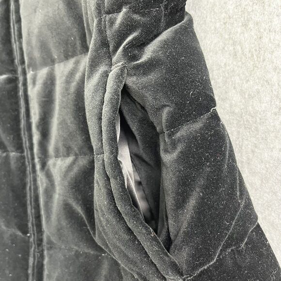 Banana Republic Vest XS Quilted Puffer Down Feather Full Zip - Picture 4 of 8